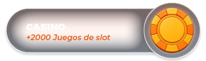 Botón publicado por la marca con la etiqueta Casino y la línea «+2000 juegos de slot».